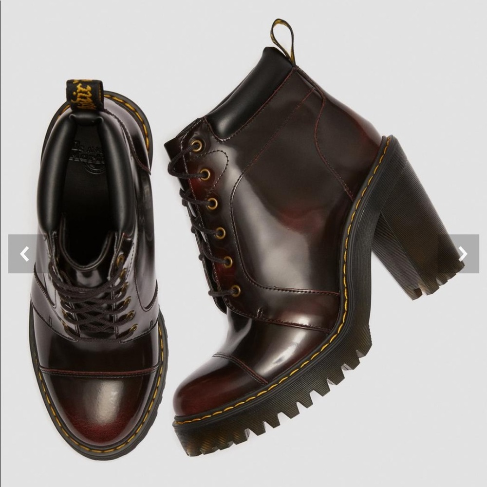 AVERIL WOMEN'S ARCADIA LEATHER HEELED ANKLE BOOTS